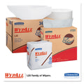 WypAll L20 Towels, POP-UP Box, 4-Ply, 9.1 x 16.8, White, 88/Box, 10/Carton