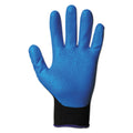 KleenGuard G40 Foam Nitrile Coated Gloves, 240 mm Length, Large/Size 9, Blue, 12 Pairs