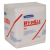 WypAll X70 Cloths, 1/4 Fold, 12.5 x 12, White, 76/Pack, 12 Packs/Carton