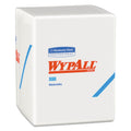 WypAll General Clean X60 Cloths, 1/4 Fold, 12.5 x 10, White, 70/Pack, 8 Packs/Carton