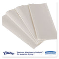 Kleenex Premiere Folded Towels, 7.8 x 12.4, White, 120/Pack, 25 Packs/Carton