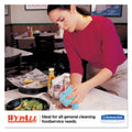 WypAll X70 Foodservice Towels, 1/4 Fold, 12.5 x 23.5, Blue, 300/Carton