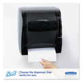 Scott Essential 100% Recycled Fiber Hard Roll Towel, 1.5" Core, 8" x 800 ft, White, 12/Carton