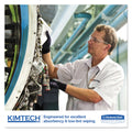 Kimtech SCOTTPURE Wipers, 1/4 Fold, 12 x 15, White, 100/Box, 4/Carton