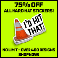 I'd Hit That - Hard Hat Decal by Armed American Supply