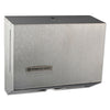 Kimberly-Clark Professional* Windows Scottfold Compact Towel Dispenser, 10.6 x 4.75 x 9, Stainless Steel