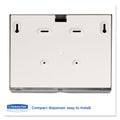 Kimberly-Clark Professional* Windows Scottfold Compact Towel Dispenser, 10.6 x 4.75 x 9, Stainless Steel