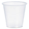 Dart High-Impact Polystyrene Cold Cups, 3.5 oz, Translucent, 100/Pack
