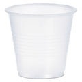 Dart High-Impact Polystyrene Cold Cups, 3.5 oz, Translucent, 100/Pack