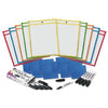 Charles Leonard Dry Erase Pocket Class Pack, 10.5  x 1.5, Assorted Primary Colors, 10/Pack