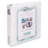 Avery Heavy-Duty Non Stick View Binder with DuraHinge and Slant Rings, 3 Rings, 1.5" Capacity, 11 x 8.5, White, (5404)