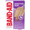 Band-Aid Sensitive Skin Adhesive Bandages Assorted Sizes 20 Ea
