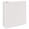 Avery Durable View Binder with DuraHinge and EZD Rings, 3 Rings, 4" Capacity, 11 x 8.5, White, (9801)