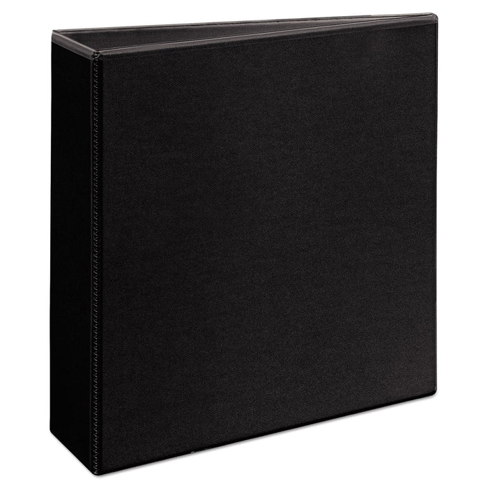 Avery Durable View Binder with DuraHinge and EZD Rings, 3 Rings, 3" Capacity, 11 x 8.5, Black, (9700)
