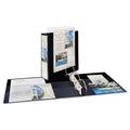Avery Heavy-Duty Non Stick View Binder with DuraHinge and Slant Rings, 3 Rings, 3" Capacity, 11 x 8.5, Black, (5600)