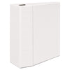 Avery Durable View Binder with DuraHinge and EZD Rings, 3 Rings, 5" Capacity, 11 x 8.5, White, (9901)