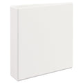 Avery Durable View Binder with DuraHinge and EZD Rings, 3 Rings, 2" Capacity, 11 x 8.5, White, (9501)
