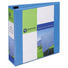 Avery Heavy-Duty Non Stick View Binder with DuraHinge and Slant Rings, 3 Rings, 3" Capacity, 11 x 8.5, Light Blue, (5601)
