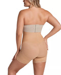 Leonisa Womens Firm Tummy Control Shaper Strapless Shorts with Butt Lifter by Vanessa Jane