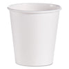 Dart Single-Sided Poly Paper Hot Cups, 10 oz, White, 1,000/Carton
