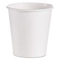 Dart Single-Sided Poly Paper Hot Cups, 10 oz, White, 1,000/Carton