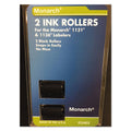 Monarch 925403 Replacement Ink Rollers, Black, 2/Pack