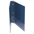 Universal Economy Non-View Round Ring Binder, 3 Rings, 1" Capacity, 11 x 8.5, Royal Blue
