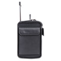 STEBCO Catalog Case on Wheels, Fits Devices Up to 17.3", Koskin, 19 x 9 x 15.5, Black