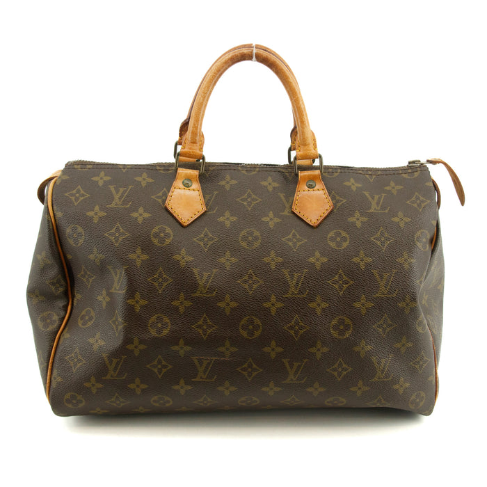 Louis Vuitton Monogram Canvas Speedy 35 Handbag #2782 by Bolt Boutique