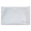 Angler's Zip-All Ring Binder Pocket, 6 x 9.5, Clear