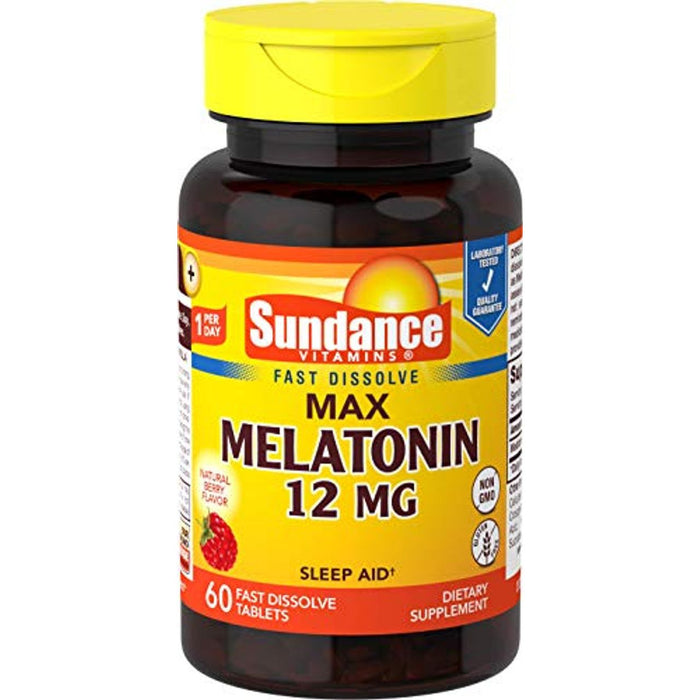 Sundance Vitamins® Melatonin – 12 mg Tablets by Pasteur Pharmacy