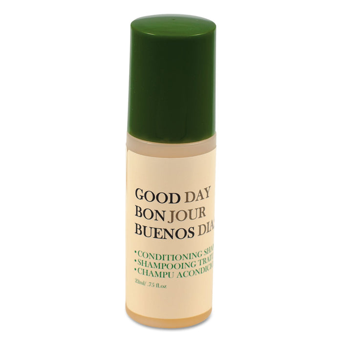 Good Day Conditioning Shampoo, Fresh, 0.75 oz Bottle, 144/Carton