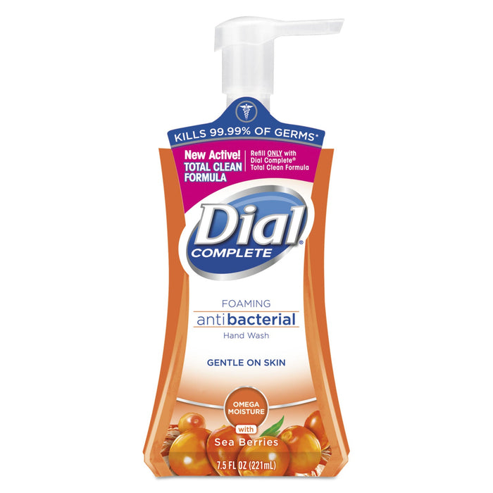 Dial Antibacterial Foaming Hand Wash, Sea Berries, 7.5 oz Pump Bottle