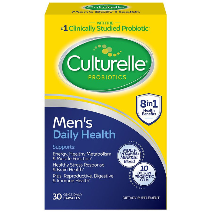 Culturelle Men's Daily Health Probiotic Capsules by Pasteur Pharmacy