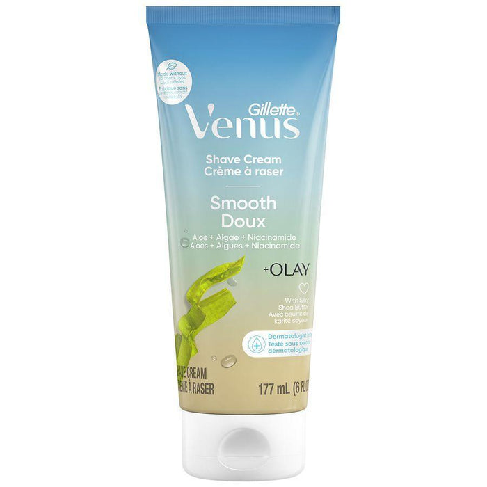 Venus Gillette Smooth Plus Olay Shave Cream For Women, 6 Oz by Pasteur Pharmacy