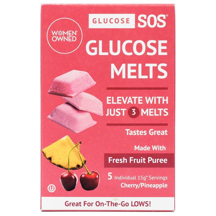 Glucose SOS Oral Melts Cherry/ Pineapple by Pasteur Pharmacy