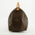 Louis Vuitton Monogram Canvas Keepall 50 Boston Bag Brown #2786 by Bolt Boutique