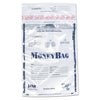 SecurIT Tamper-Evident Deposit Bag, Plastic, 9 x 12, Clear, 100/Pack