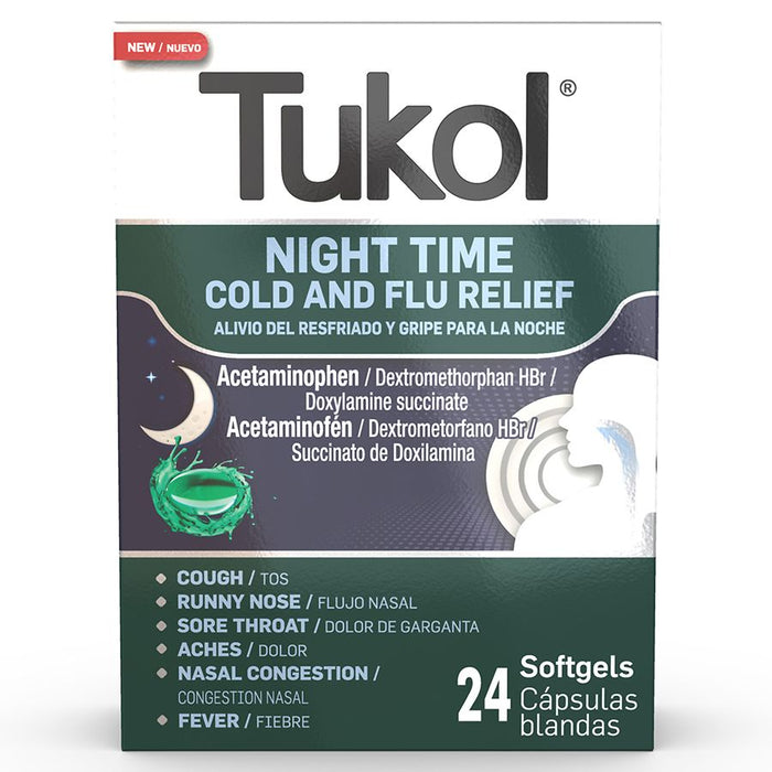 Tukol Ngt C/F R Gc 15-6-25 325Mg 24 by Pasteur Pharmacy