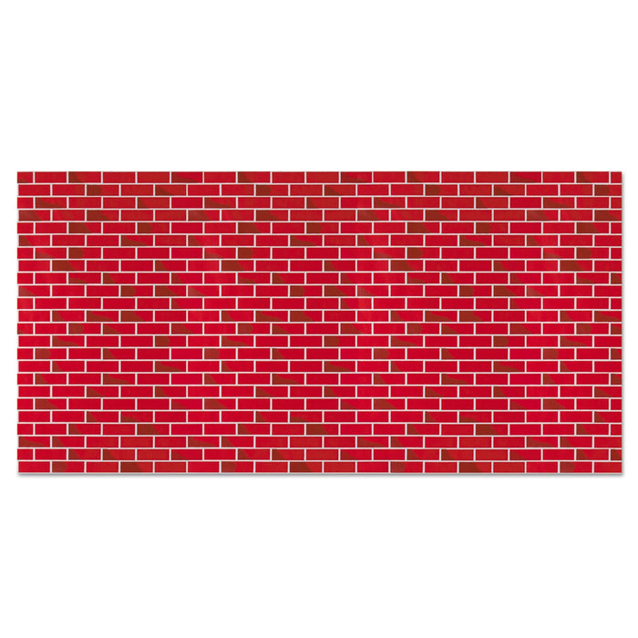Pacon Fadeless Designs Bulletin Board Paper, Brick, 48" x 50 ft Roll