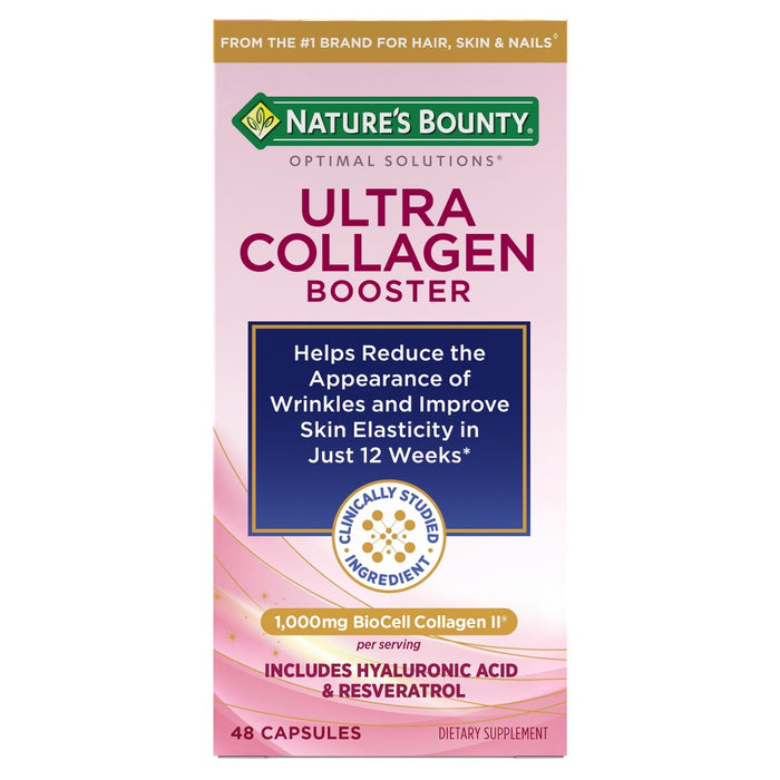 Nature's Bounty Optimal Solutions Ultra Collagen Booster Capsules - 48ct by Pasteur Pharmacy