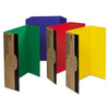 Pacon Spotlight Corrugated Presentation Display Boards, 48 x 36, Blue, Green, Red, Yellow, 4/Carton