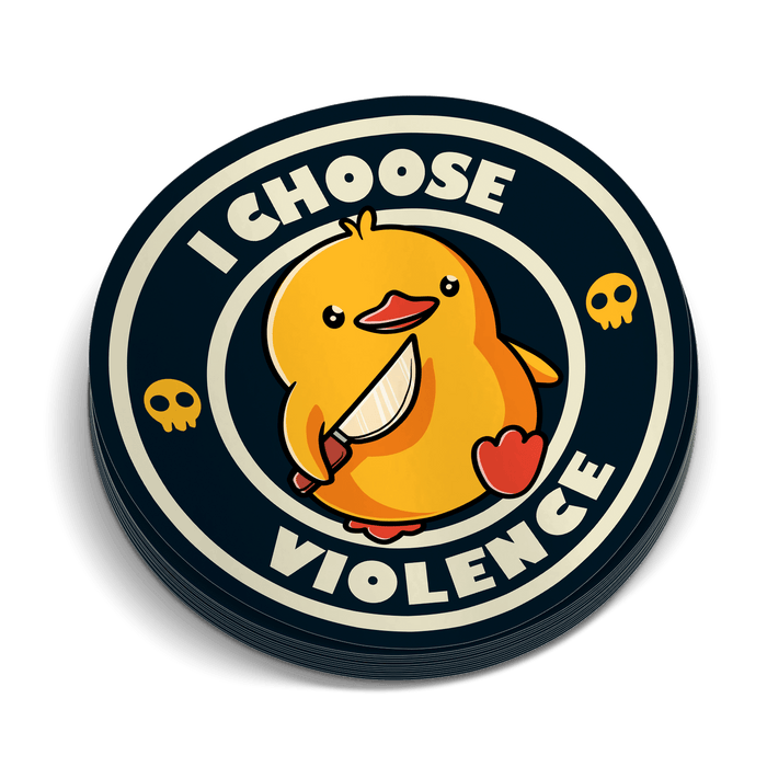 Violence - Hard Hat Decal by Armed American Supply
