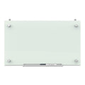 Quartet Infinity Magnetic Glass Dry Erase Cubicle Board, 18 x 30, White