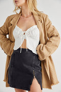 Free People Womens Midnight Magic Denim Skirt Starless by Vanessa Jane