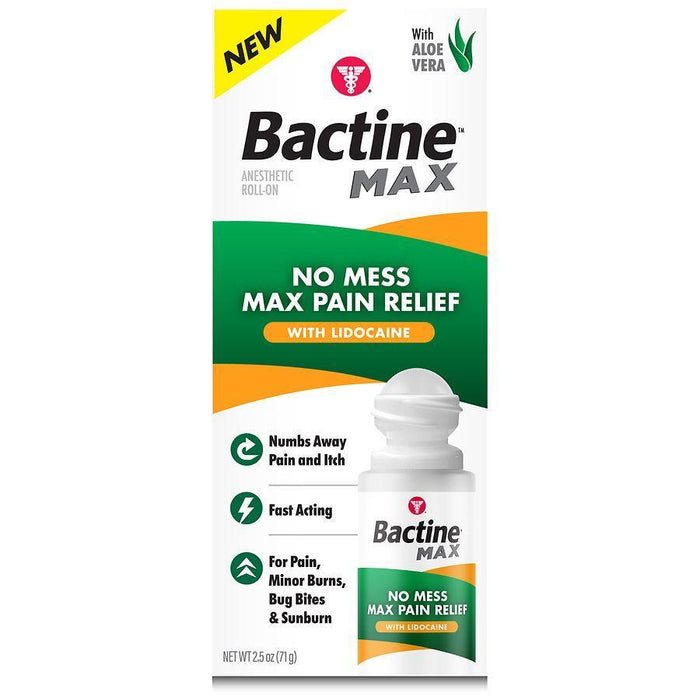 Bactine Max No Mess Lidocaine Roll-On by Pasteur Pharmacy
