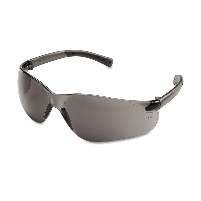 MCR BearKat Safety Glasses, Wraparound, Gray Lens