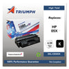 Triumph 751000NSH0967 Remanufactured CE505X (05X) High-Yield Toner, 6,500 Page-Yield, Black