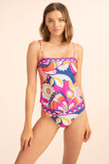 Trina Turk Sevilla Tankini Top, Size 4 by Vanessa Jane