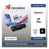 Triumph 751000NSH1099 Remanufactured CE278A (78A) Toner, 2,100 Page-Yield, Black